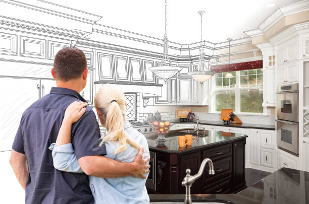Professional Backsplash Installation technician working in Chevy Chase, MD
